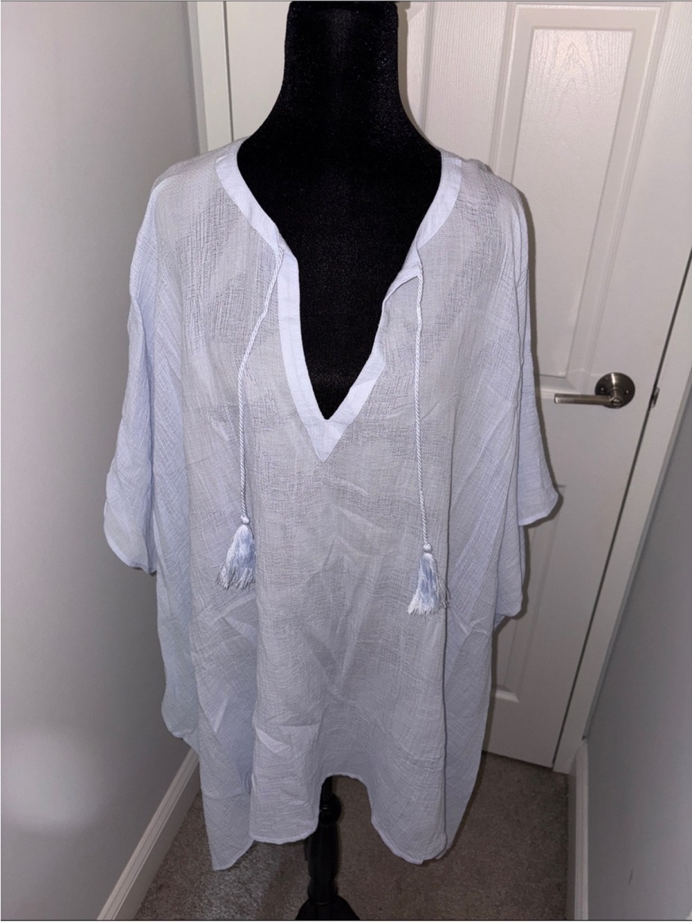 Banana Republic Pale Blue Swim Coverup